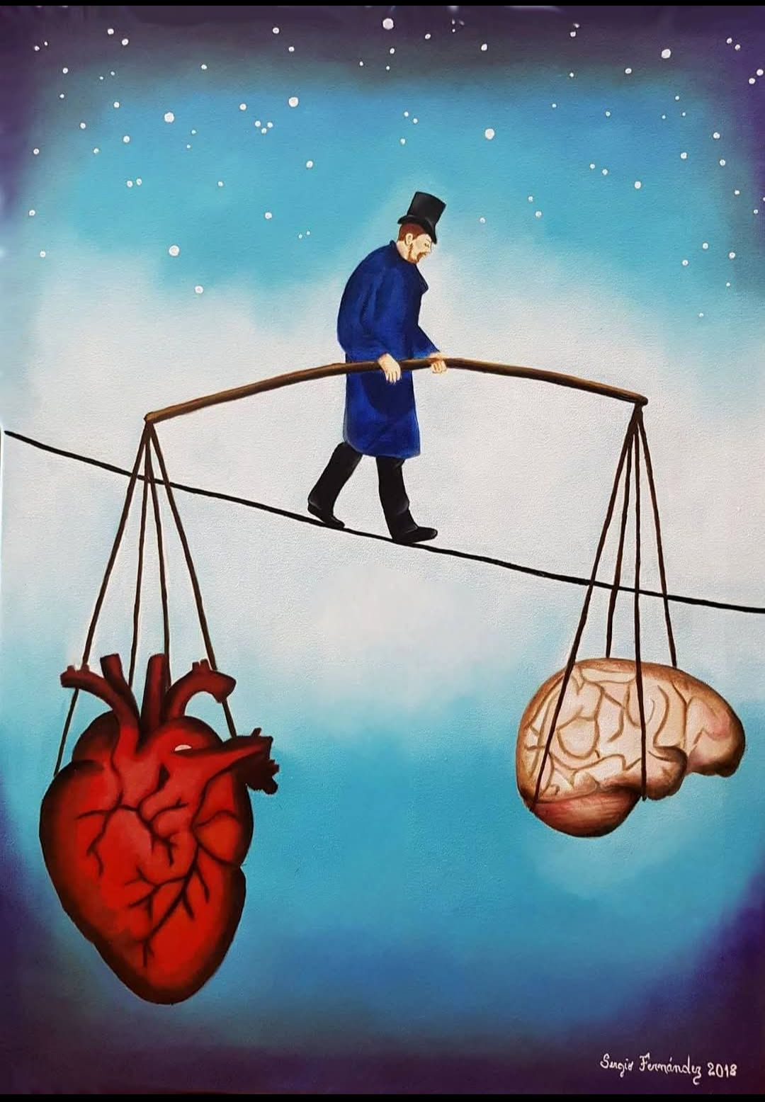 EQUILIBRIO, obra de Sergio Fernandez
