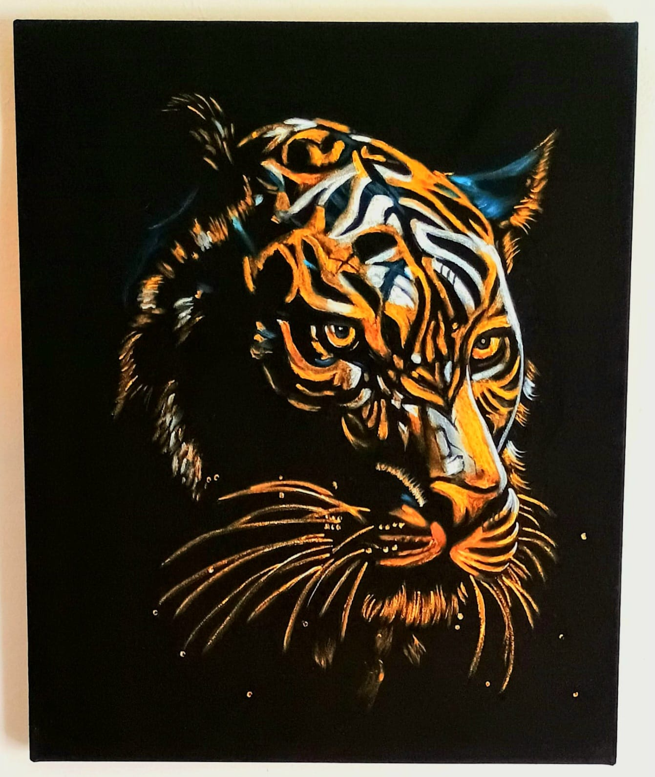 Fuerza indomable: la esencia del tigre, obra de Sergio Fernandez