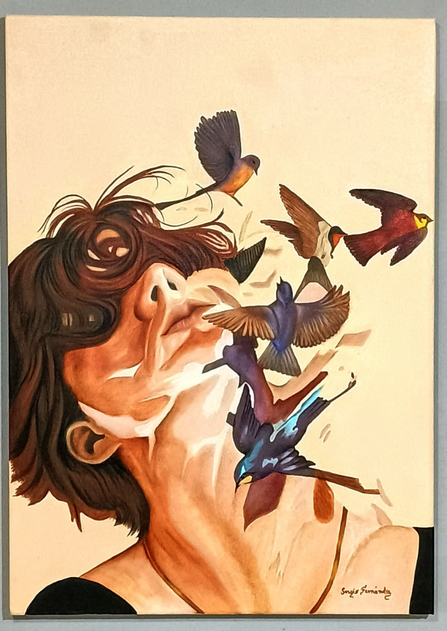 Soltar, obra de Sergio Fernandez