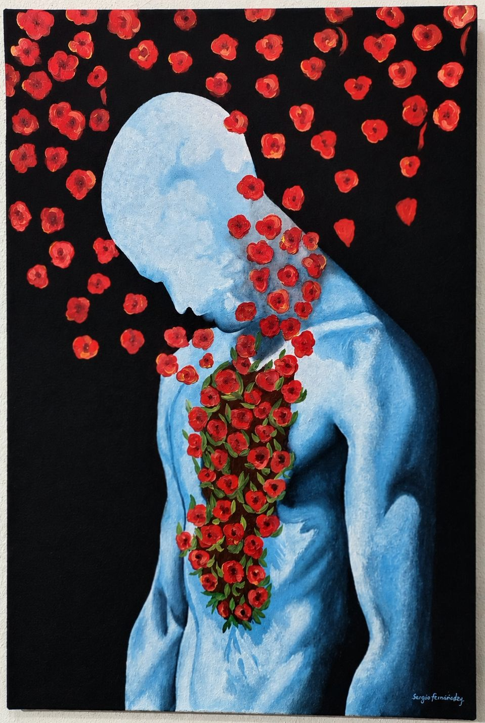 Florecer en silencio, obra de Sergio Fernandez